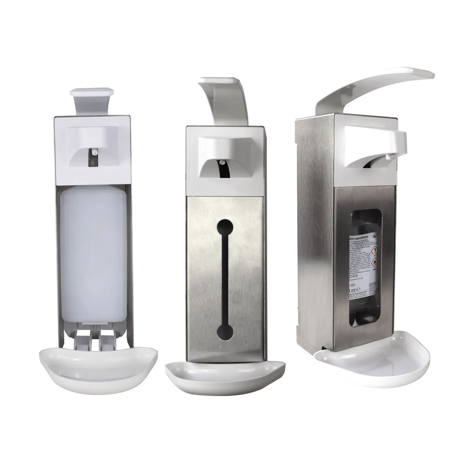 Euraneg SD6010 Armhebelspender Edelstahl für 500/1000ml