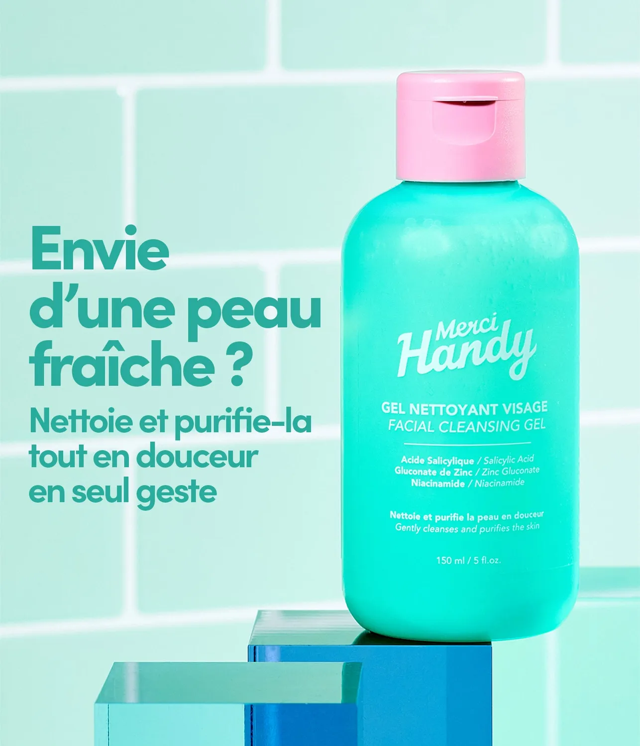 Merci Handy Gel Nettoyant Gesichtsreinigung Niacinamid