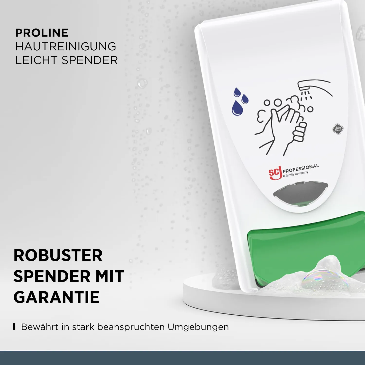 SC Johnson Professional Hautreinigung Leicht Wandspender 1 L BioCote