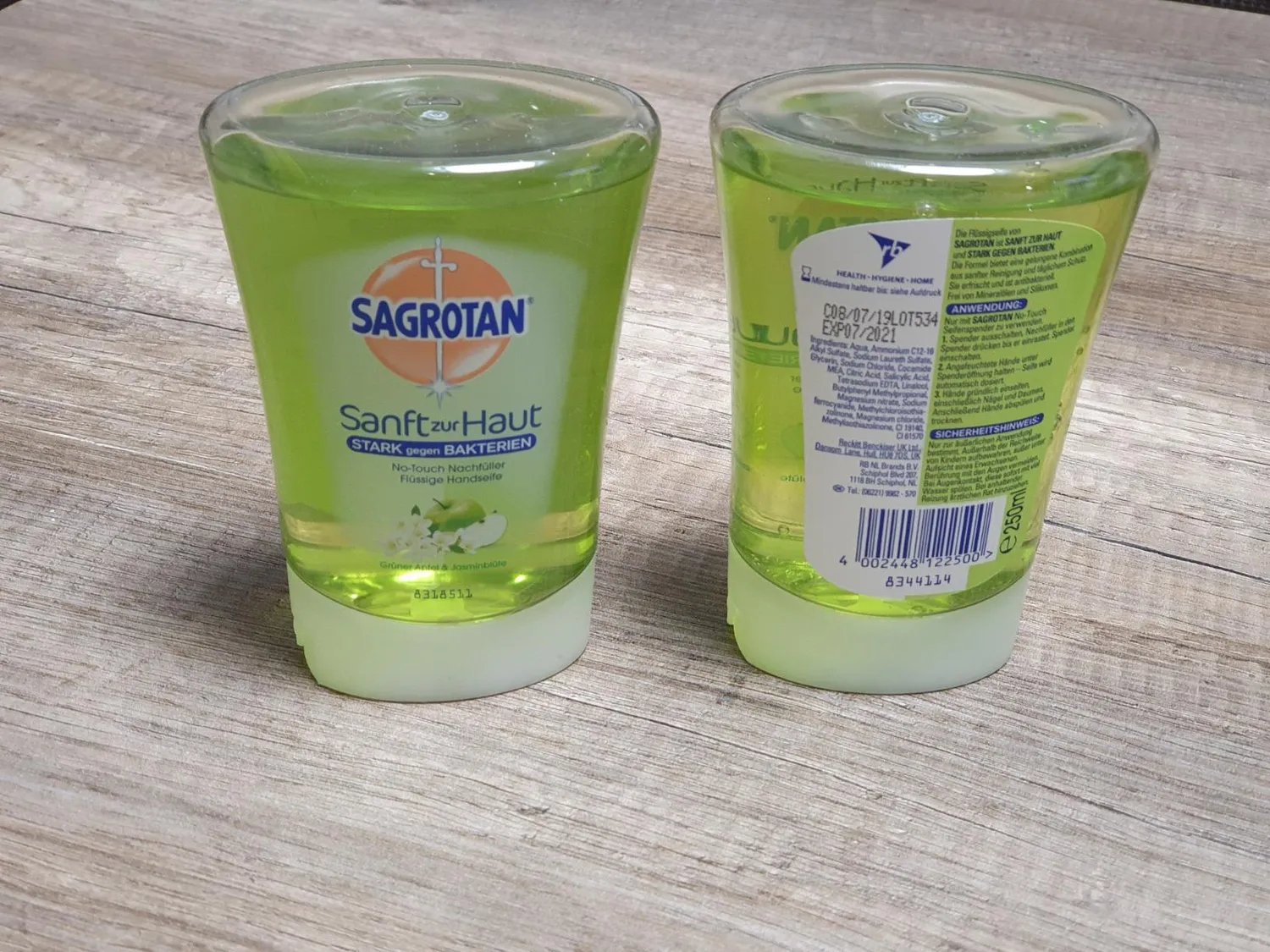 Sagrotan No-Touch Nachfüller Handseife Apfelwiese 5x250ml