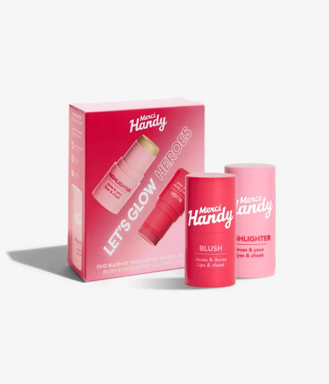Merci Handy Let's Glow Heroes Make-up Set 2 Sticks
