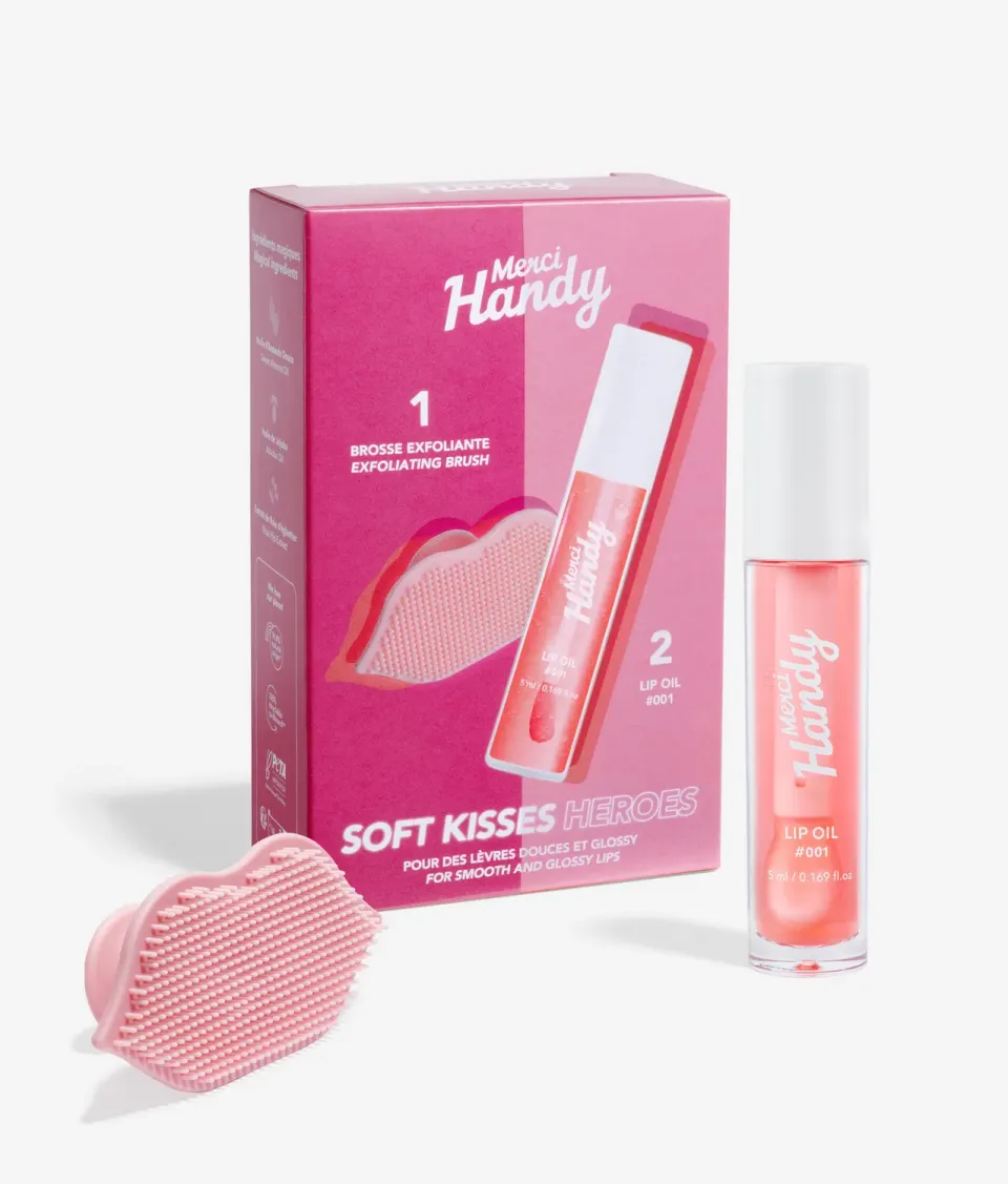 Merci Handy Soft Kisses Heroes Lippen Set 2-teilig Öl