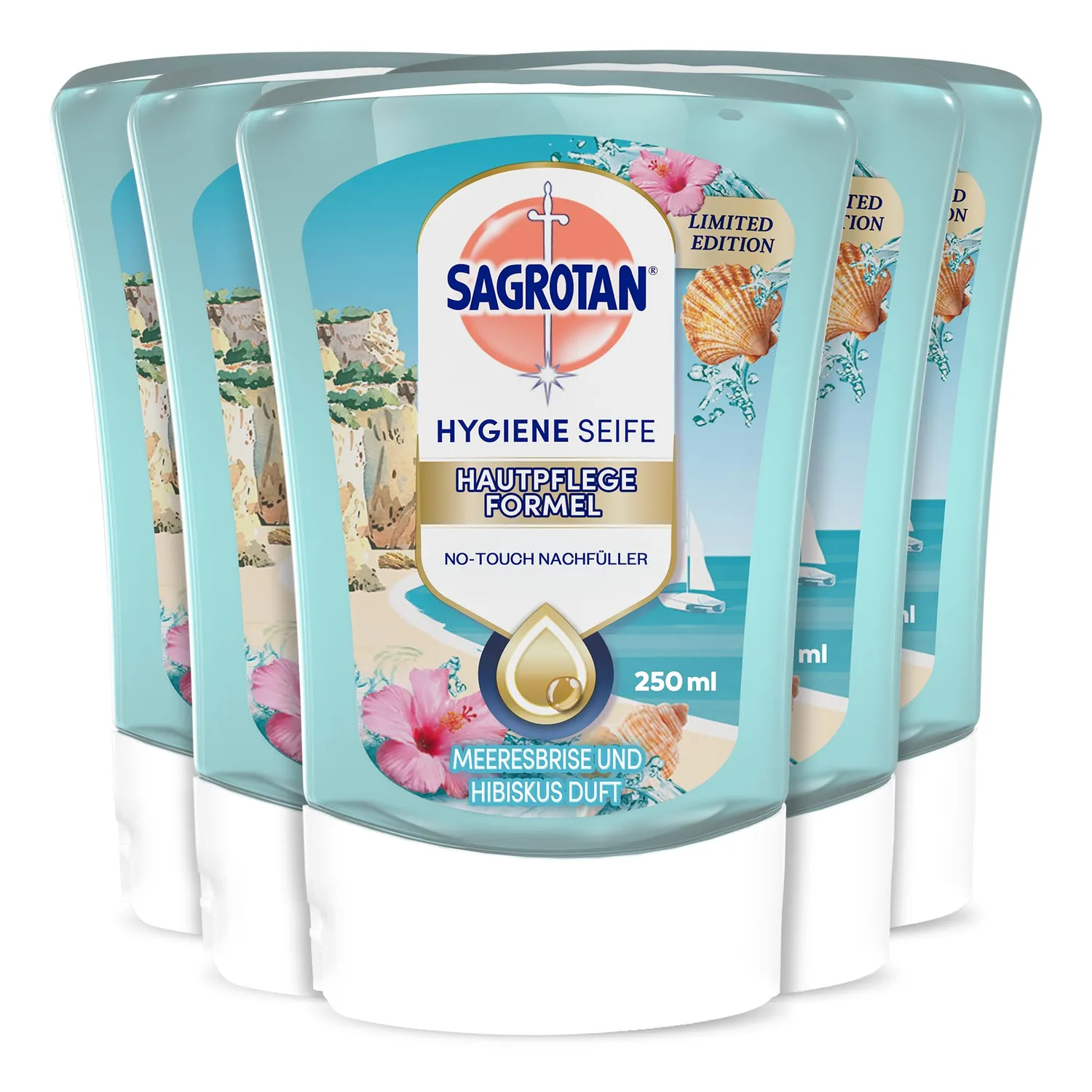 Sagrotan Frosted Citrus Nachfüllung 5x250ml No-Touch