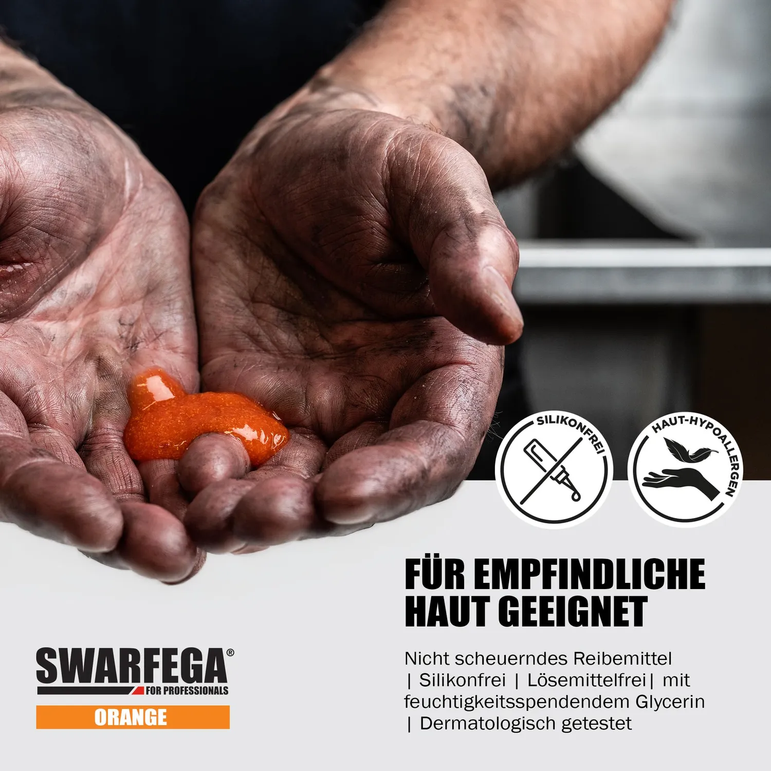 Swarfega Orange Industrieller Handreiniger 4L lösungsmittelfrei