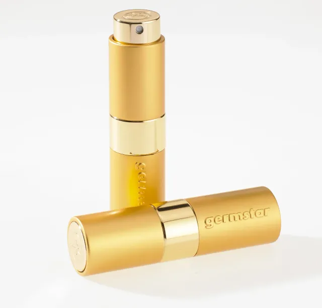 PURLUXE Gold Twist Open Handdesinfektion 15 ml Aqua