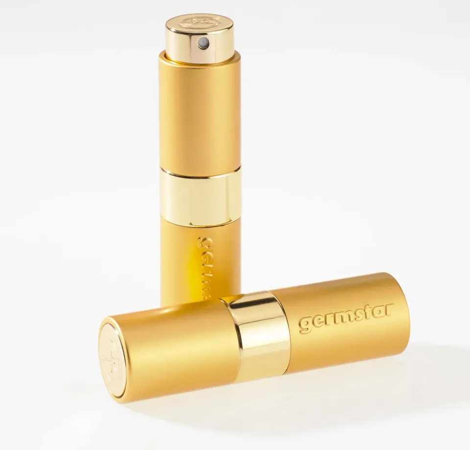 PURLUXE Gold Twist Open Handdesinfektion 15 ml Aqua