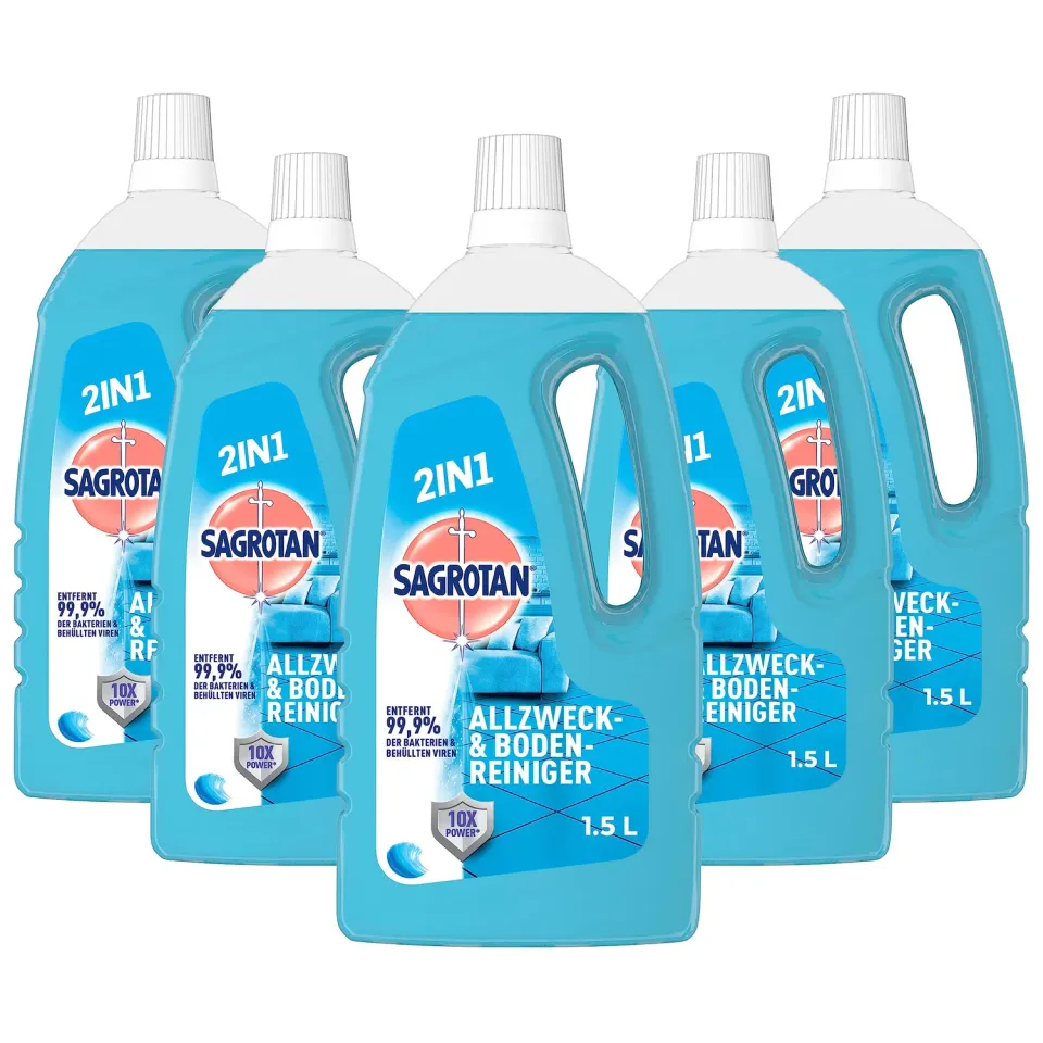 Sagrotan Frischetraum Allzweckreiniger 5x1,5l Desinfektion
