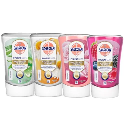Sagrotan No-Touch Seife Nachfüllung 4x250ml Quartalspack