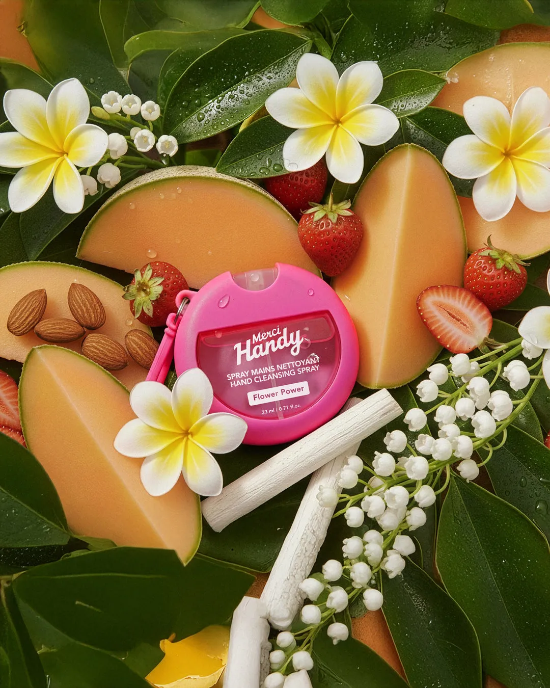 Merci Handy Flower Power Handreinigungsspray 23ml Aloe Vera