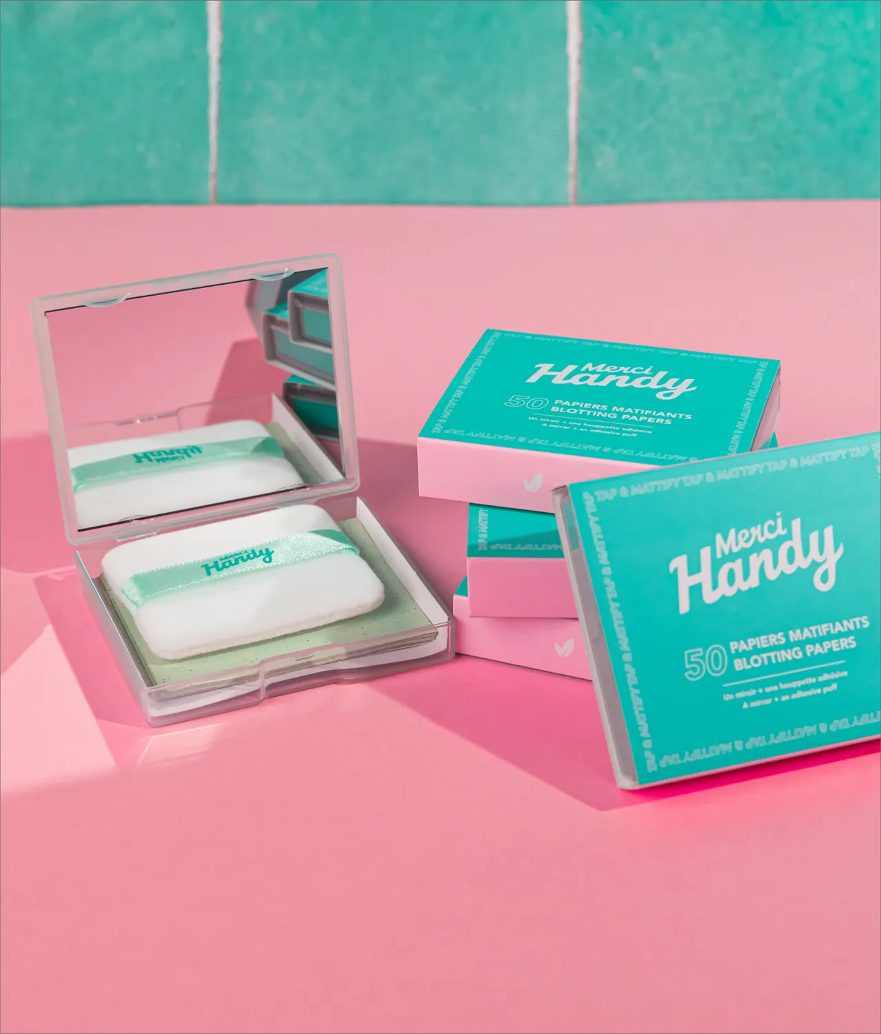 Merci Handy Blotting Paper Mattierungstücher fettige Haut