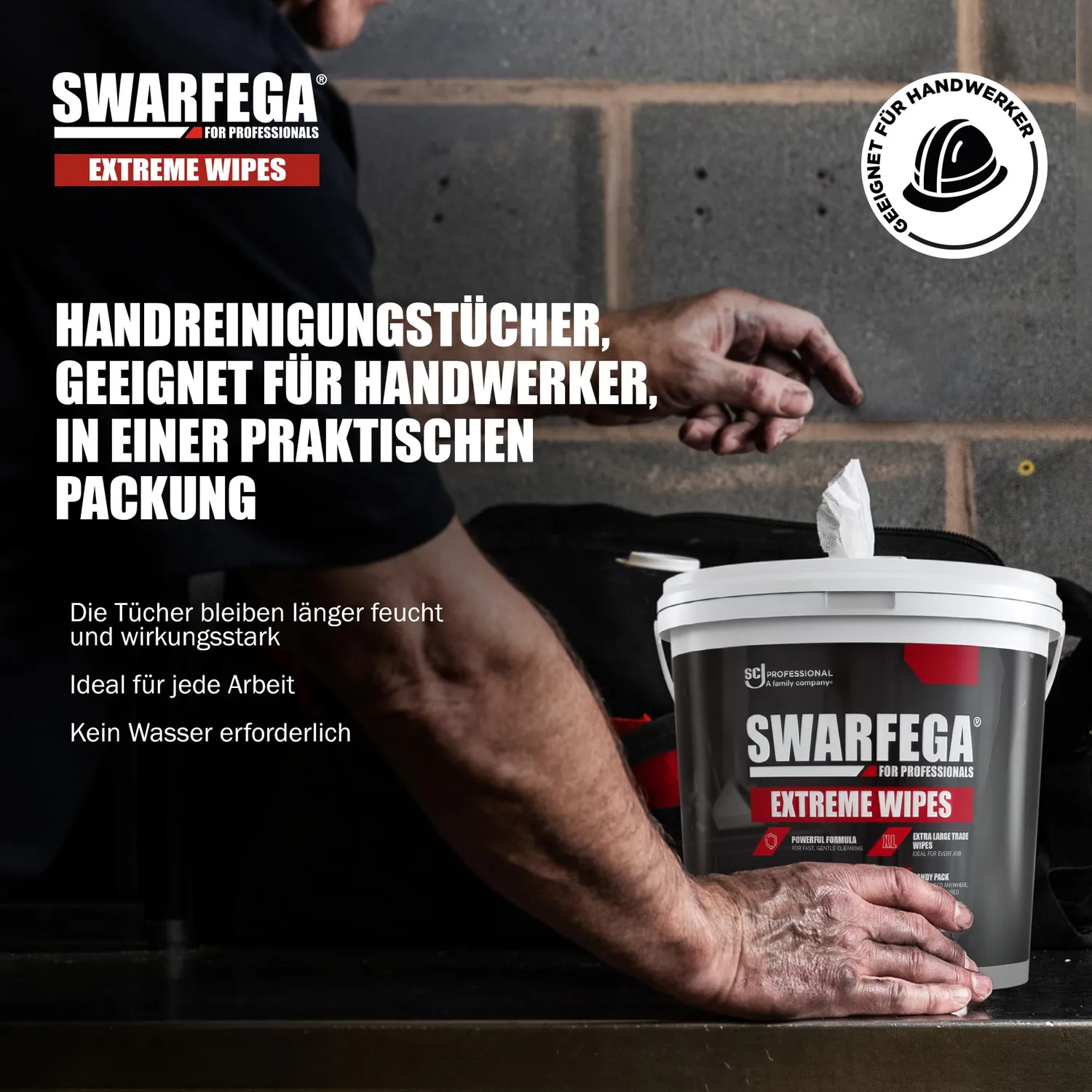 Swarfega Extreme Tücher 150 Stück Zitrusduft