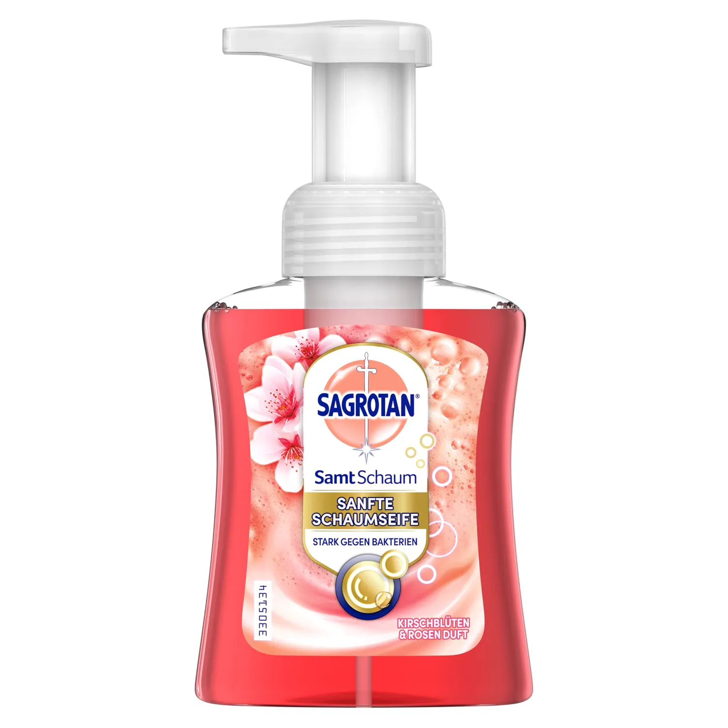Sagrotan Samt-Schaum Kirschblüte Rose 250 ml Seife