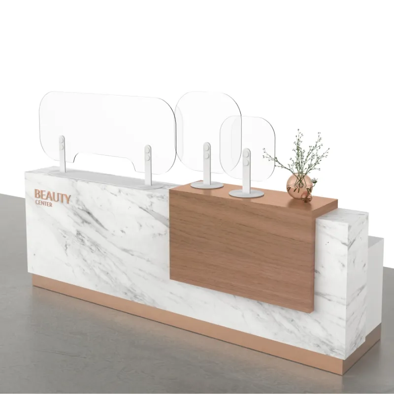 hygn.me Screen Small Tisch-Trennwand Transparent kompakt