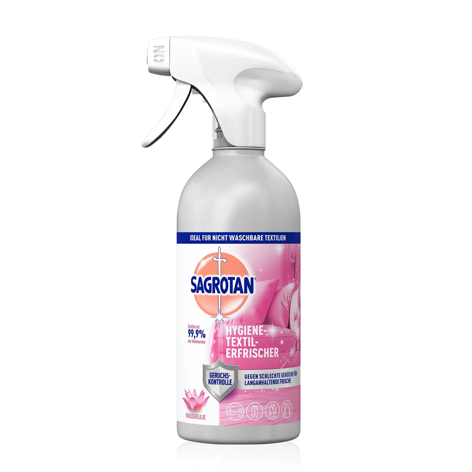 Sagrotan Wasserlilie Textilerfrischer 3x500ml langanhaltend