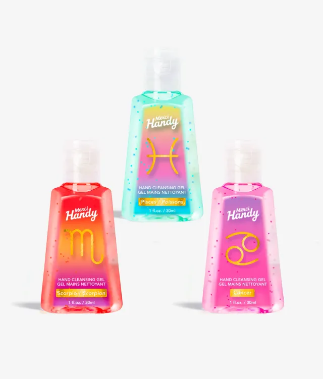 Merci Handy Astro Wasser Handgel Set 3x Sternzeichen Duft
